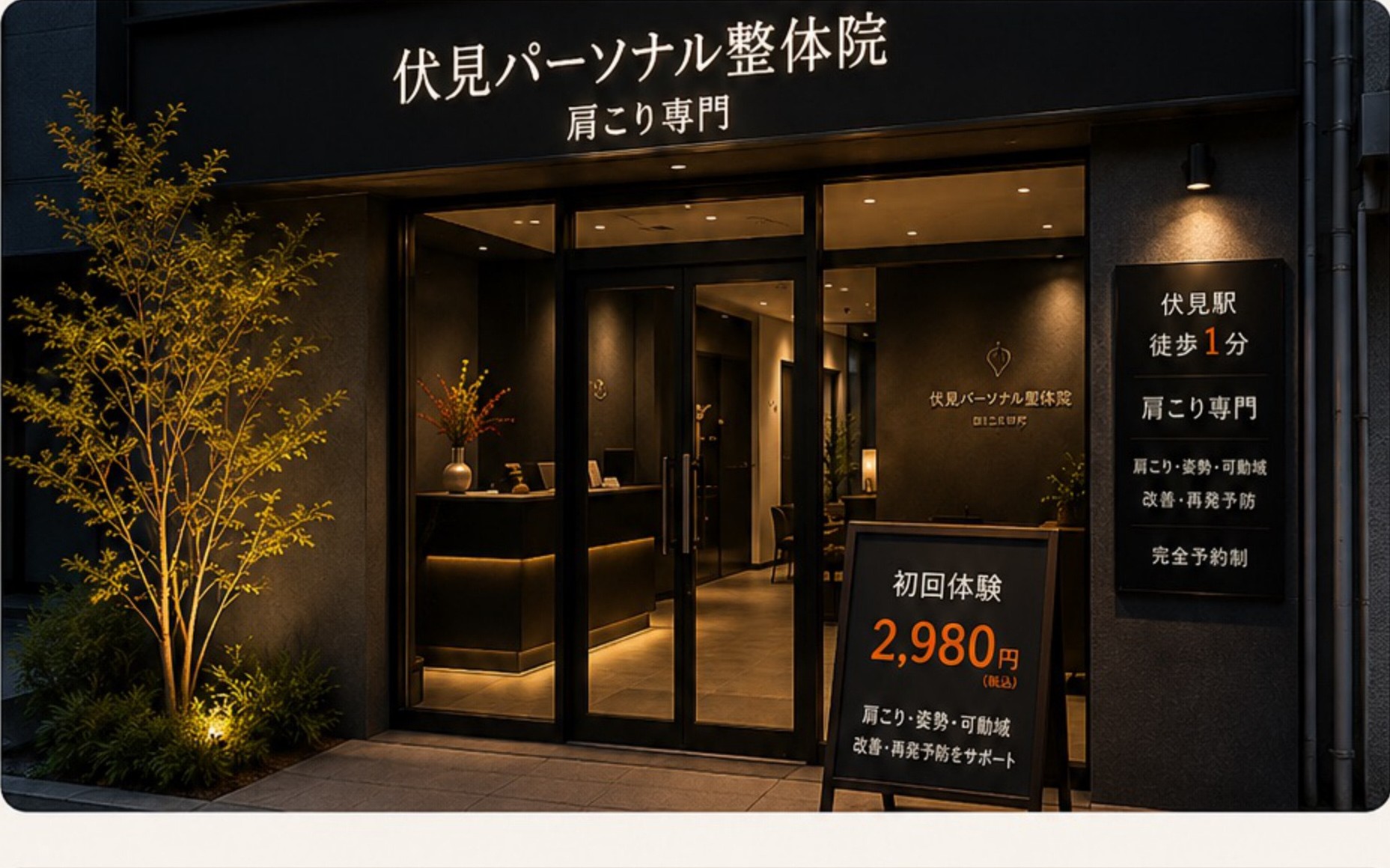 伏見パーソナル整体院 外観